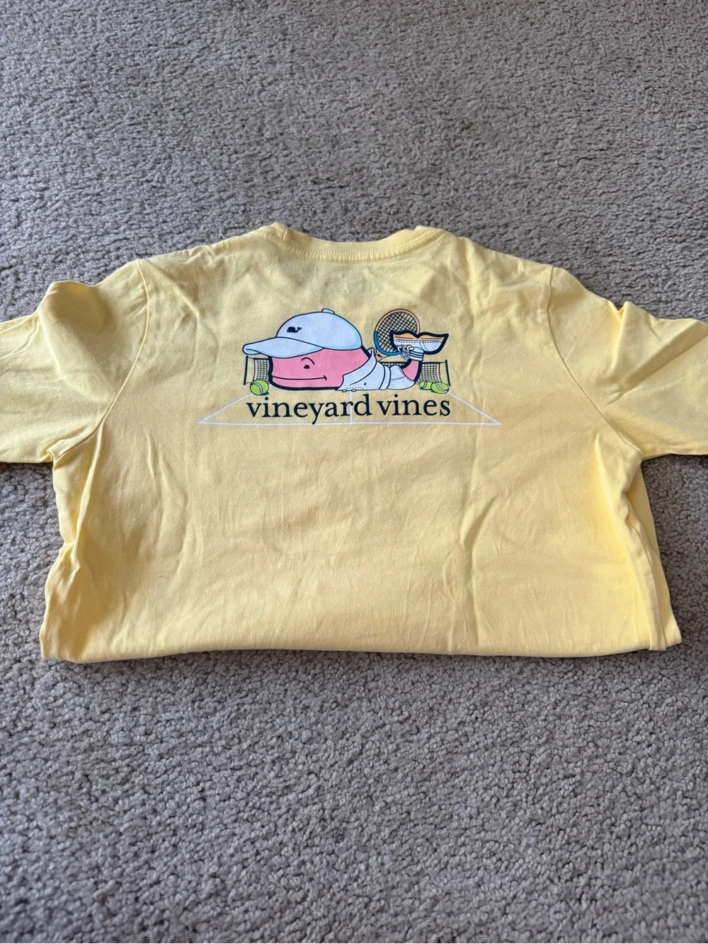 Vineyard Vines pale yellow